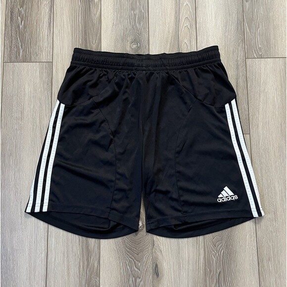 adidas Clima Cool Black Athletic Shorts 7” Inseam Lightweight Mens Size Medium - Picture 1 of 8
